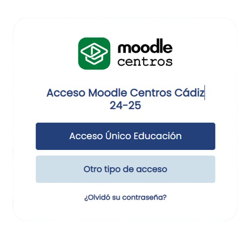 Acceder a los Centros Moodle Cádiz