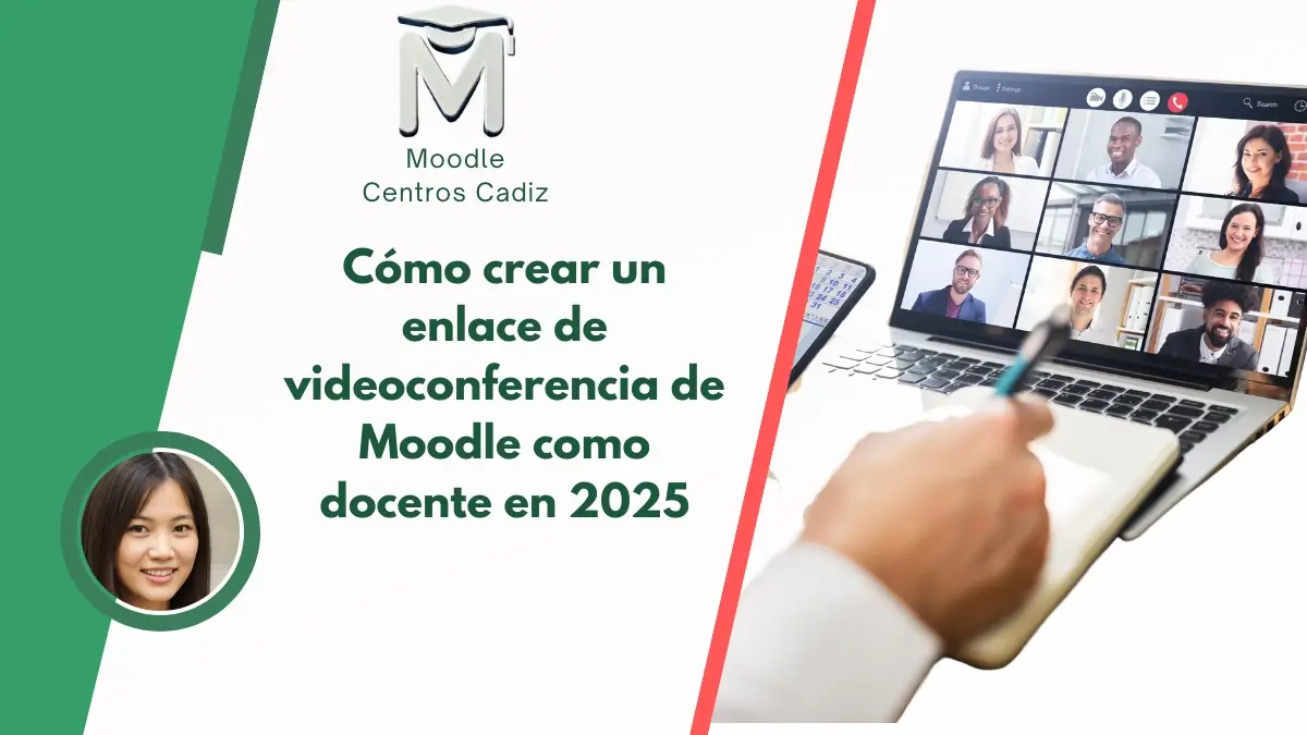 Cómo crear un enlace de videoconferencia de Moodle como docente en 2025