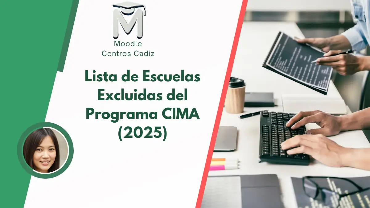 Lista de Escuelas Excluidas del Programa CIMA