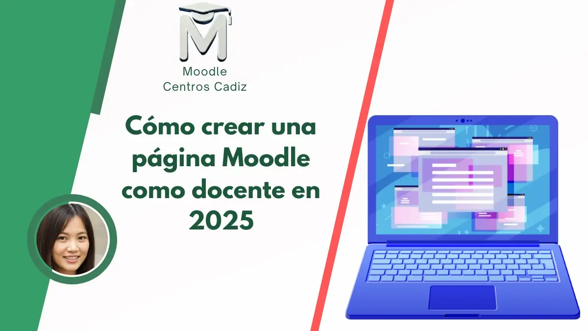 Cómo crear una página Moodle como docente en 2025